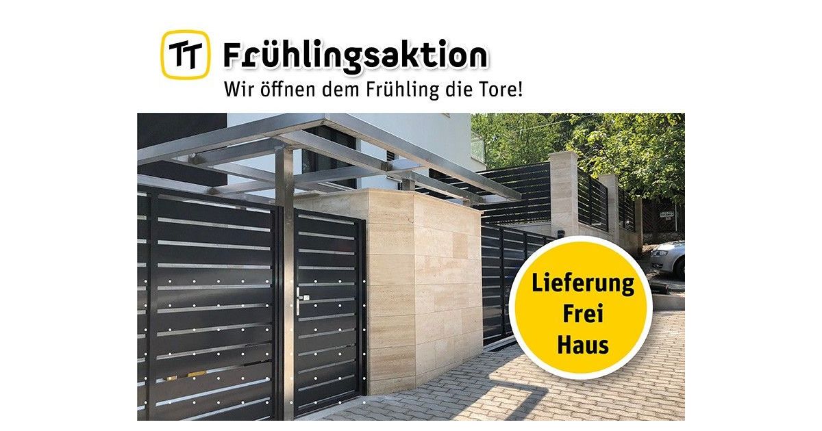 Tor- und Zaunanlage