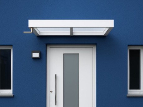 Aluminium Vordach – Alu RAL 