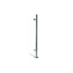 V2A-Endpfosten 42,4x2mm H=880 mm