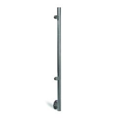 V2A-Endpfosten 42,4x3,0 mm links.