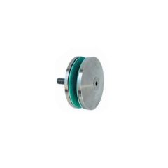 V4A-Glashalter d=80mm,f&uuml;r Bohrung 25mm