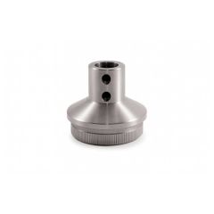 Endkappe oval Ø42,4x2 mm VA