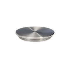 Endkappe flach 42,4 x 2 mm VA
