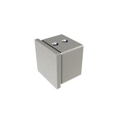 VA-Endkappe f&uuml;r Nutrohr 40 x 40 x 1,5mm