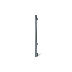 V2A-Endpfosten 42,4x2,0 H=1070mm rechts