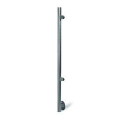 V2A-Endpfosten 42,4x3,0 mm rechts,