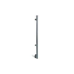 V2A-Endpfosten 42,4x2mm H=1070mm links