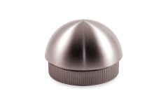 V4A Endkappe rund.  33.7 x 2.0 mm.