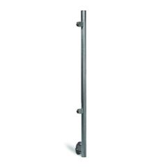 V2A-Endpfosten Links. 42,4x3,0 mm