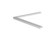 V2A U-Profil 28x26x2,0 mm, Eckverbinder