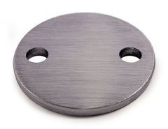 VA-Anschraubplatte d=100mm, 2x11mm