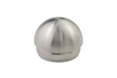 VA-Endkappe rund für Rohr 48,3 x 2 mm