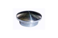 VA-Endkappe oval für Rohr 12 x 1,5 mm