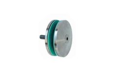 V4A-Glashalter d=80mm,f. Bohrung 25