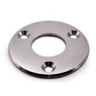 VA-Flanschplatte D=100 H=6mm für 33,7mm