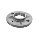 VA-Flanschplatte mit hohen Steg D=100mm