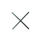 Zierkreuz 110x110mm,12x 5mm,glatt