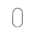 Oval Ring 12x6 mm. Bxh 100 x 190 mm