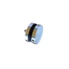 V2A Punkthalter D=50 mm, oval