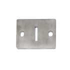Ankerplatte 120 x 100 x 8 mm VA