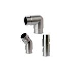 Rohrbogen 90° flexibel 42,4 x 2 mm VA
