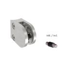 V4A-Klemmhalter 50x40x26mm. Anschl. 33,7