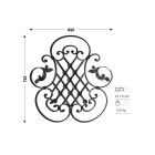 Zierelement 640x710mm, 16x8mm