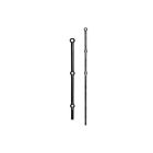Pfosten gelocht D =25 x 1200 mm