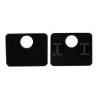 Gummi-Set Modell 25 Glas 8mm