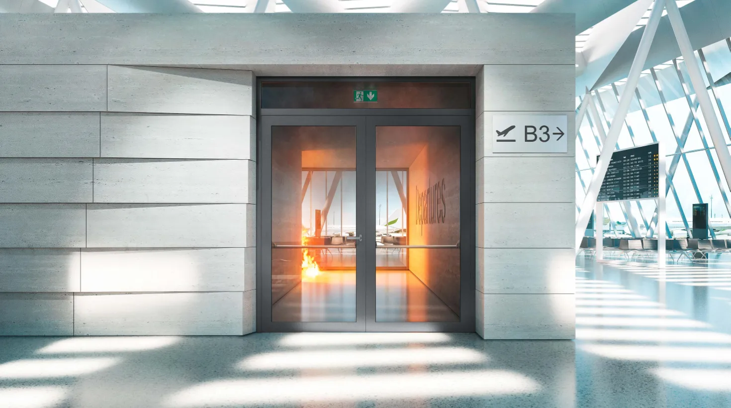 Feuer- und Rauchschutzt&uuml;r