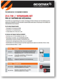 Montageanleitung Notausgang-Set 