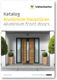 Aluminium_Haustüre_Triebenbacher 