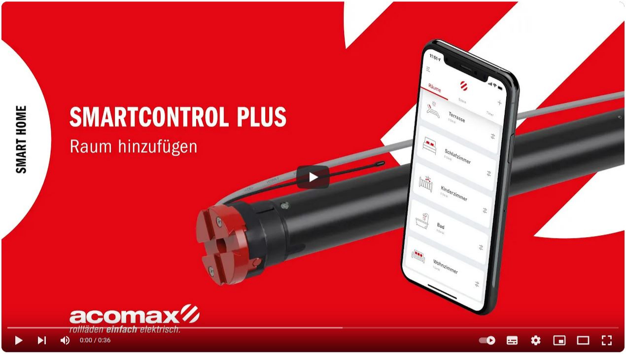 SmartControl Raum hinzufügen