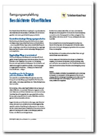 Reinigung beschichtete Oberflächen
