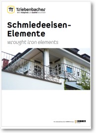Katalog Schmiedeeisen-Elemente, Download als PDF-Datei (11,6 MB)